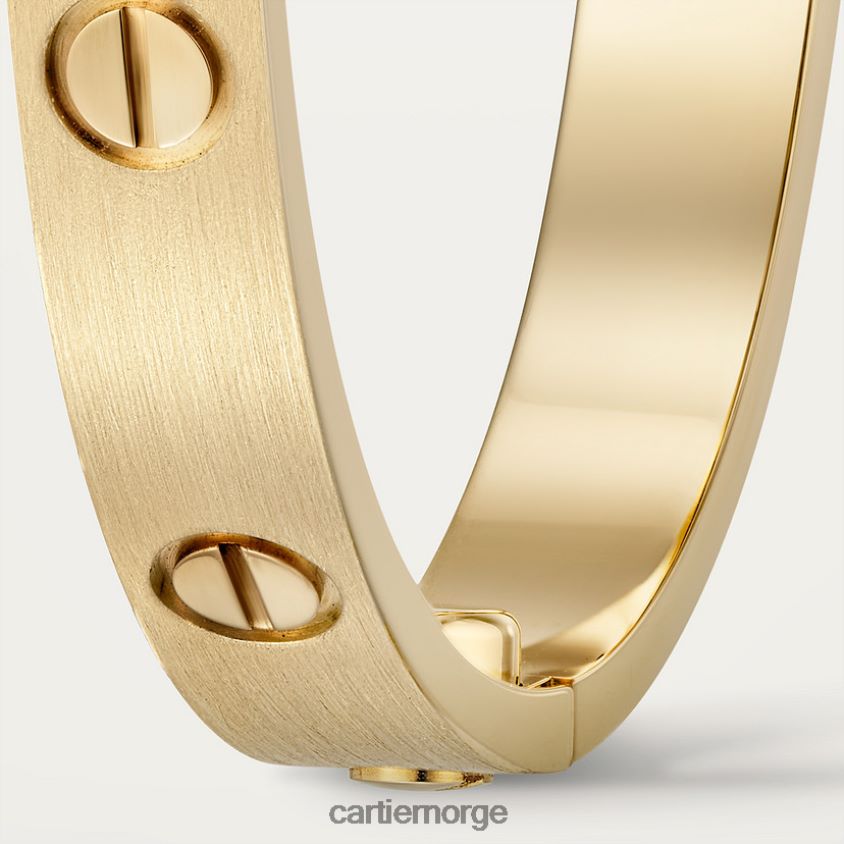 smykker Cartier kjærlighetsarmbånd gult gull F4466N158