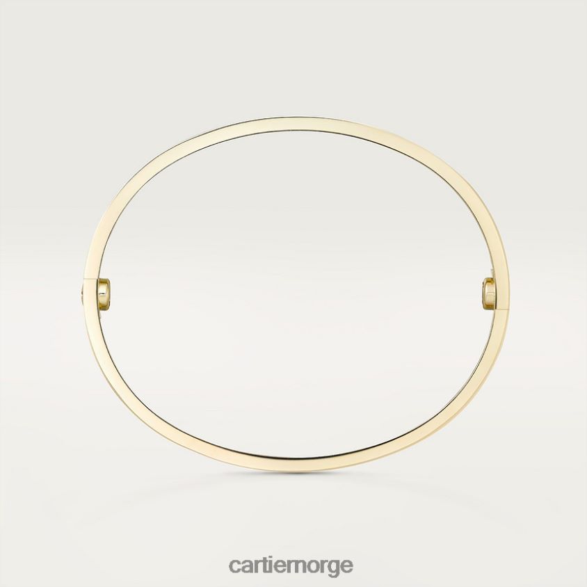 smykker Cartier kjærlighetsarmbånd gult gull F4466N158