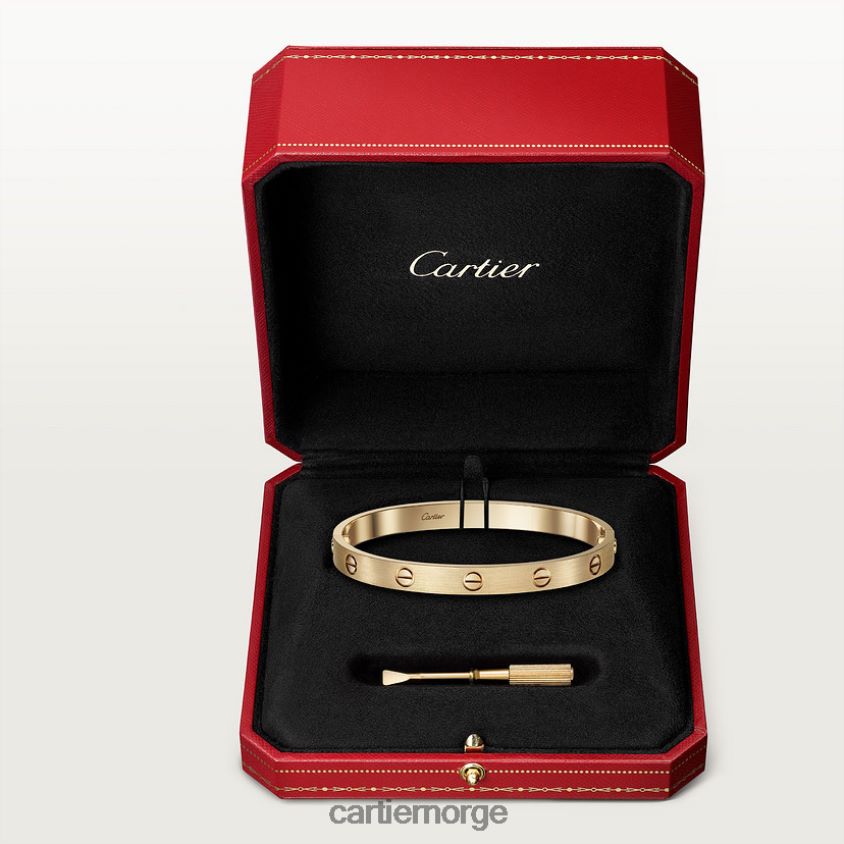 smykker Cartier kjærlighetsarmbånd gult gull F4466N158