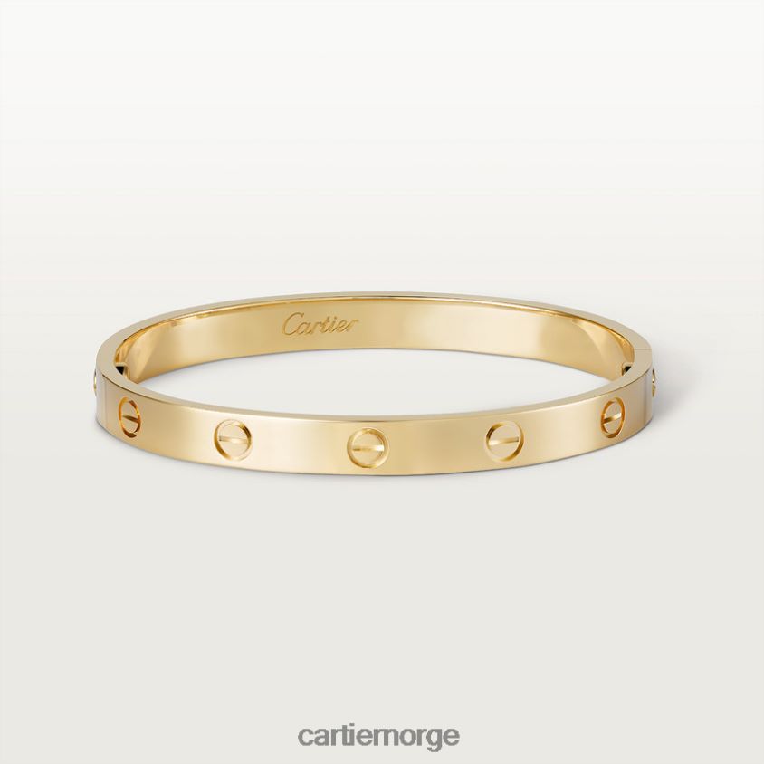smykker Cartier kjærlighetsarmbånd gult gull F4466N161