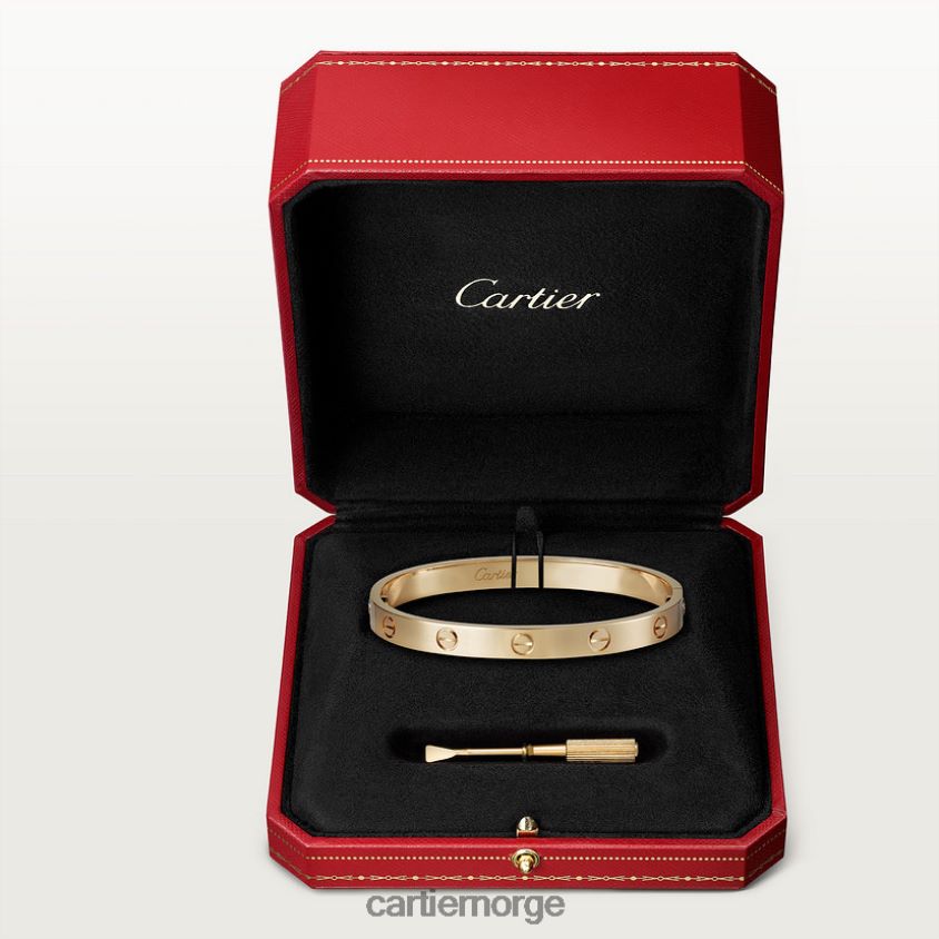 smykker Cartier kjærlighetsarmbånd gult gull F4466N161