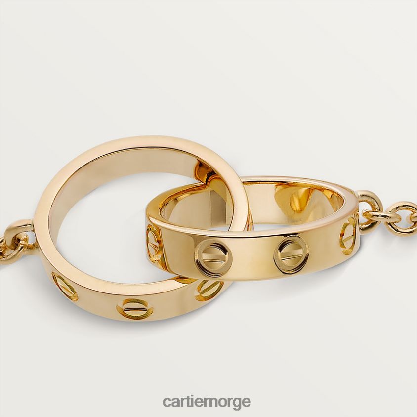 smykker Cartier kjærlighetsarmbånd gult gull F4466N184