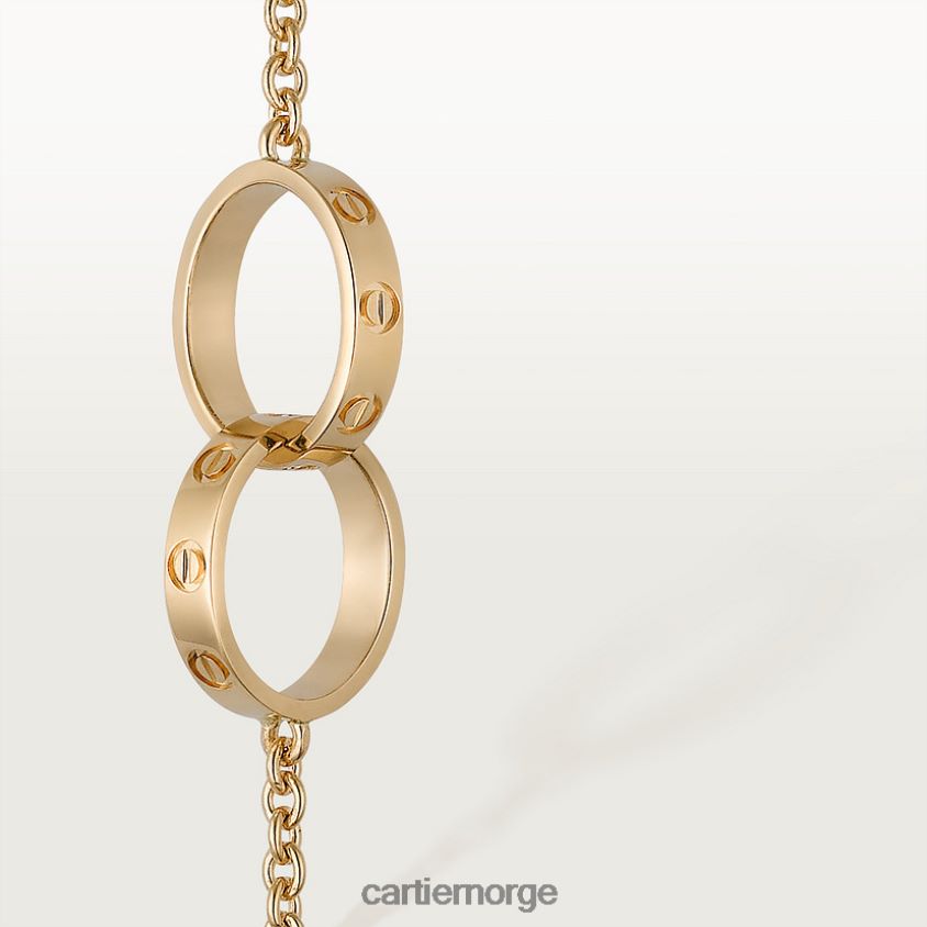 smykker Cartier kjærlighetsarmbånd gult gull F4466N184
