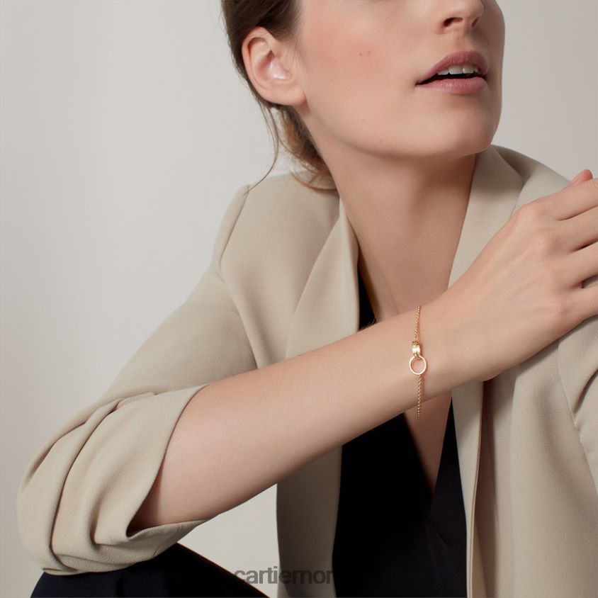 smykker Cartier kjærlighetsarmbånd gult gull F4466N184