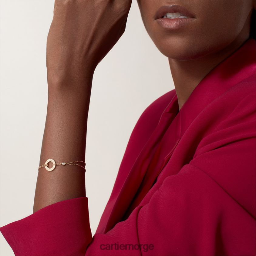smykker Cartier kjærlighetsarmbånd gult gull F4466N187