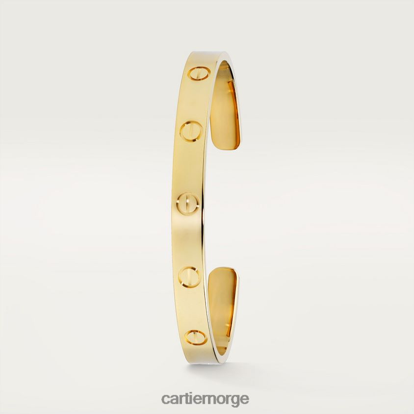 smykker Cartier kjærlighetsarmbånd gult gull F4466N190