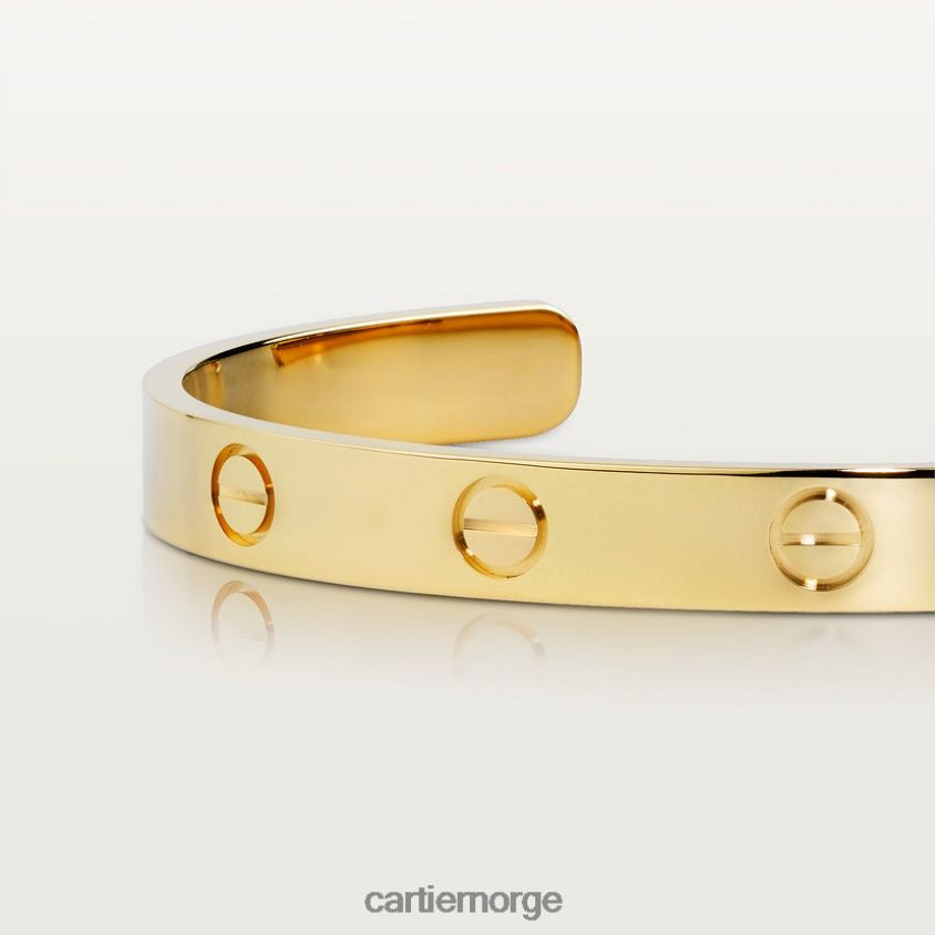 smykker Cartier kjærlighetsarmbånd gult gull F4466N190