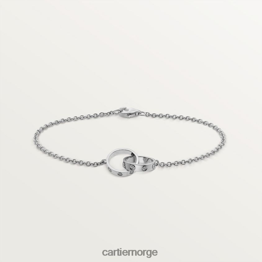 smykker Cartier kjærlighetsarmbånd hvitt gull F4466N186