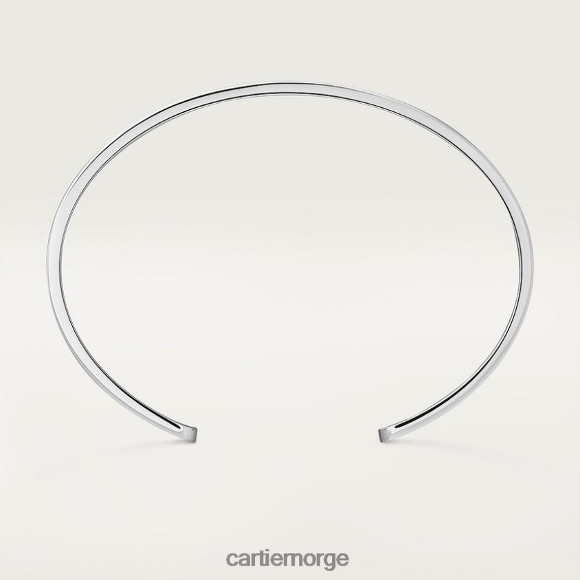 smykker Cartier kjærlighetsarmbånd hvitt gull F4466N194