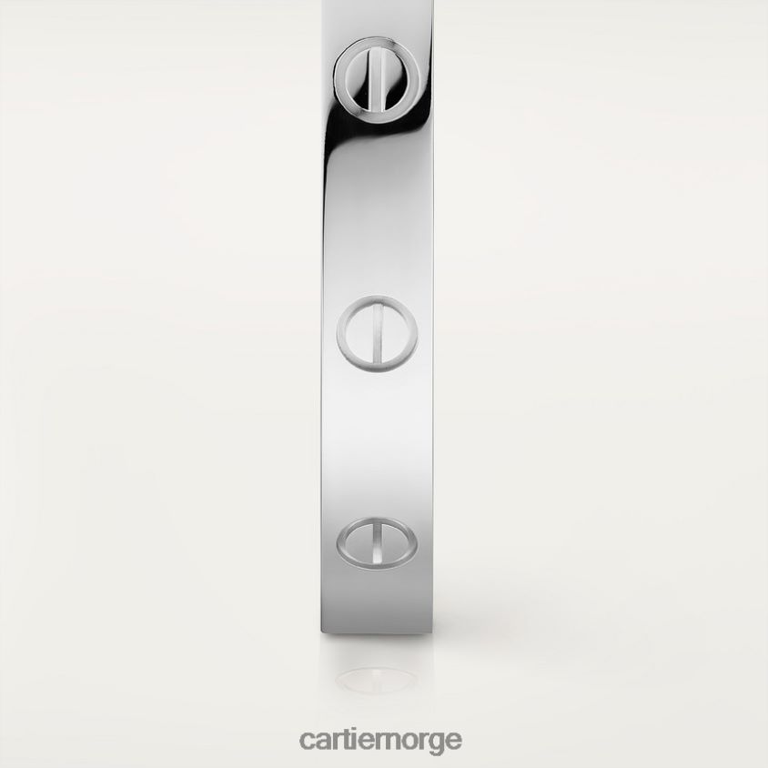 smykker Cartier kjærlighetsarmbånd hvitt gull F4466N194