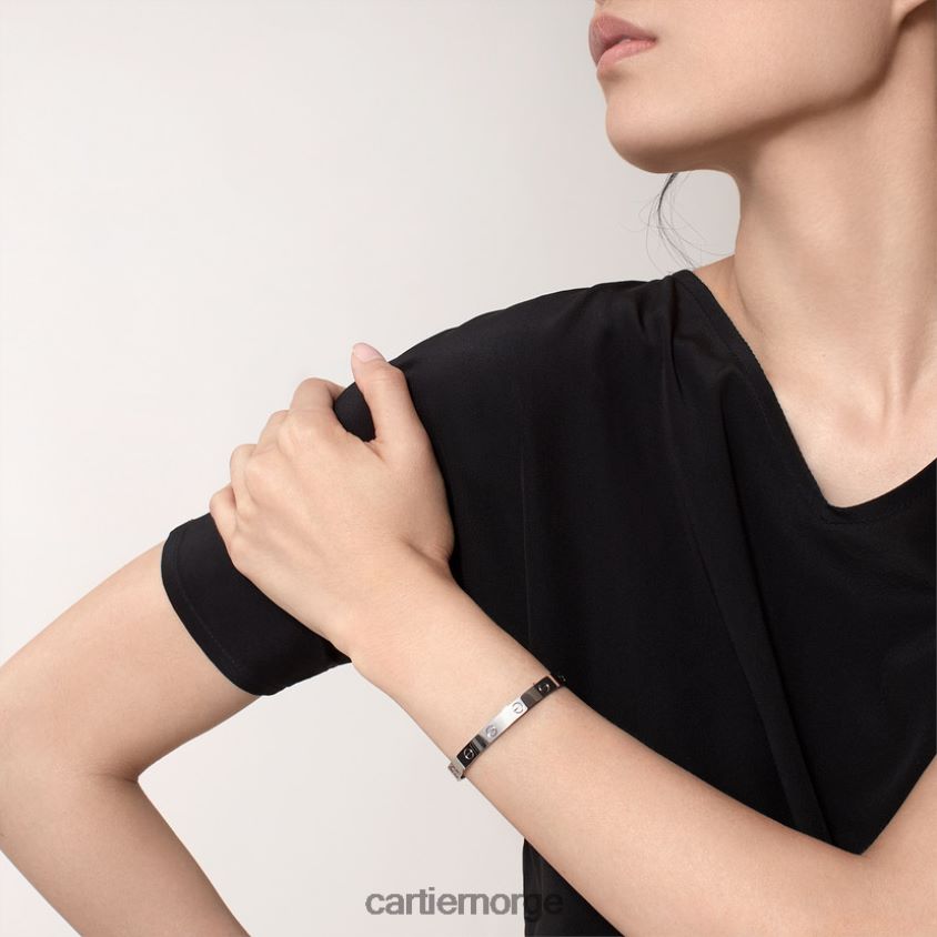smykker Cartier kjærlighetsarmbånd hvitt gull F4466N194