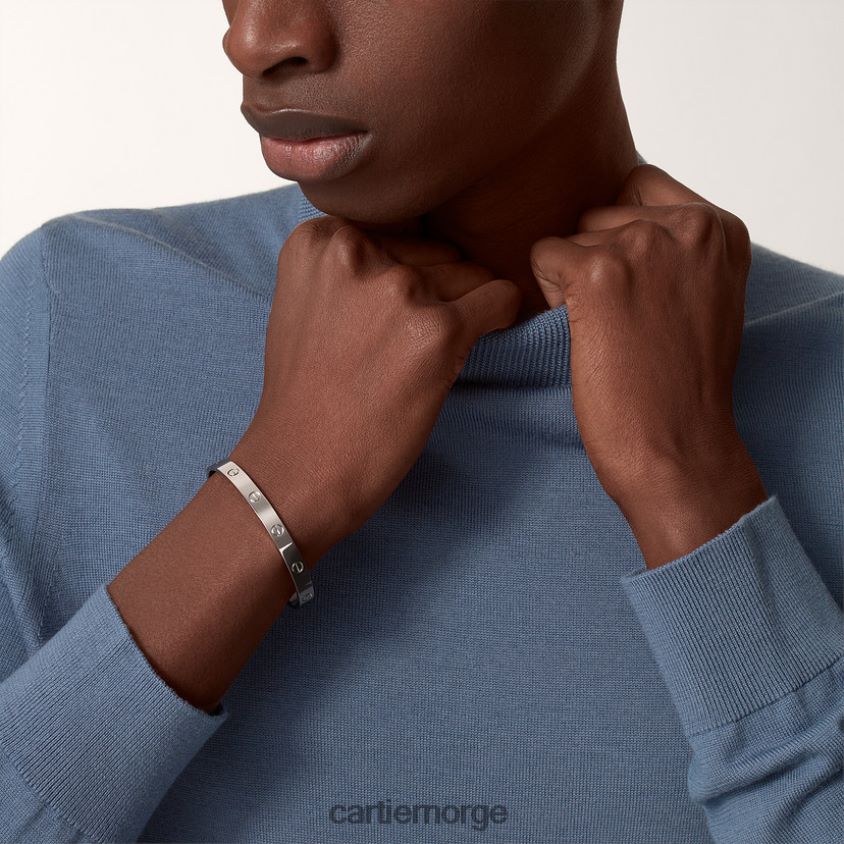 smykker Cartier kjærlighetsarmbånd hvitt gull F4466N194