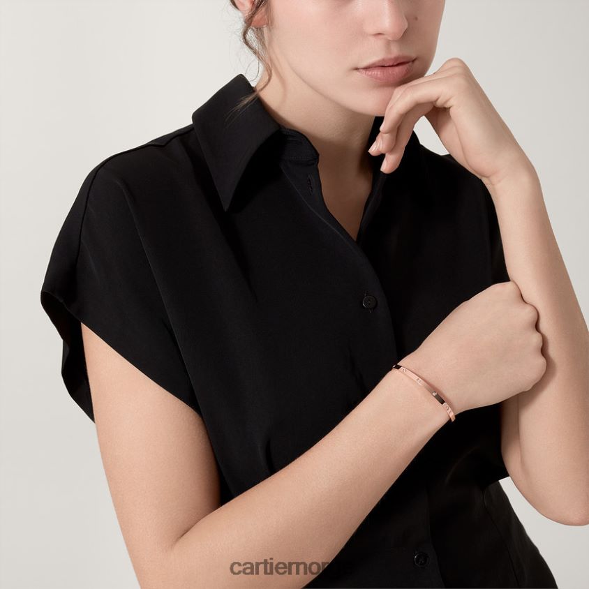 smykker Cartier kjærlighetsarmbånd, liten modell, 10 diamanter Rose gull F4466N168