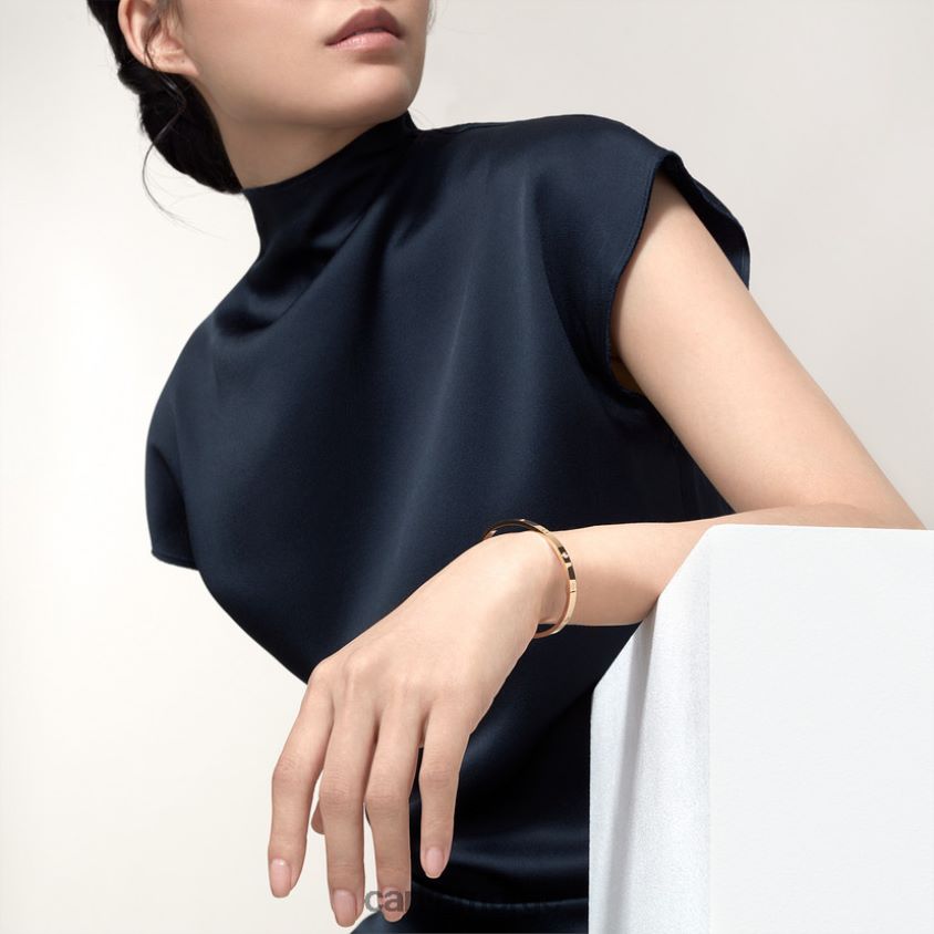 smykker Cartier kjærlighetsarmbånd, liten modell, 6 diamanter gult gull F4466N183