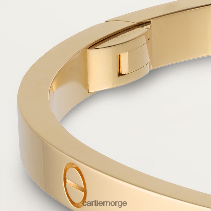 smykker Cartier kjærlighetsarmbånd, liten modell, 6 diamanter gult gull F4466N183