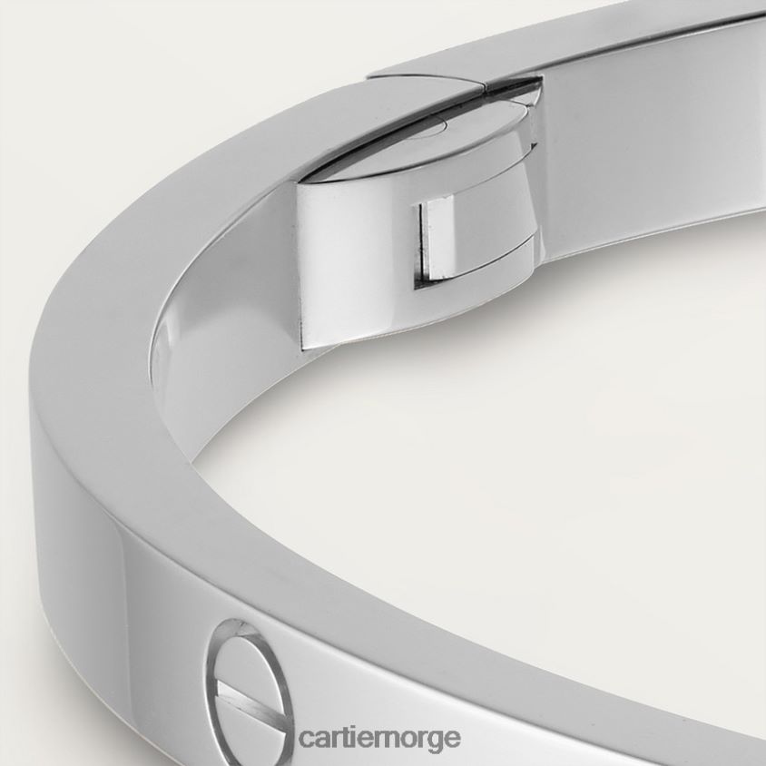 smykker Cartier kjærlighetsarmbånd, liten modell, 6 diamanter hvitt gull F4466N180