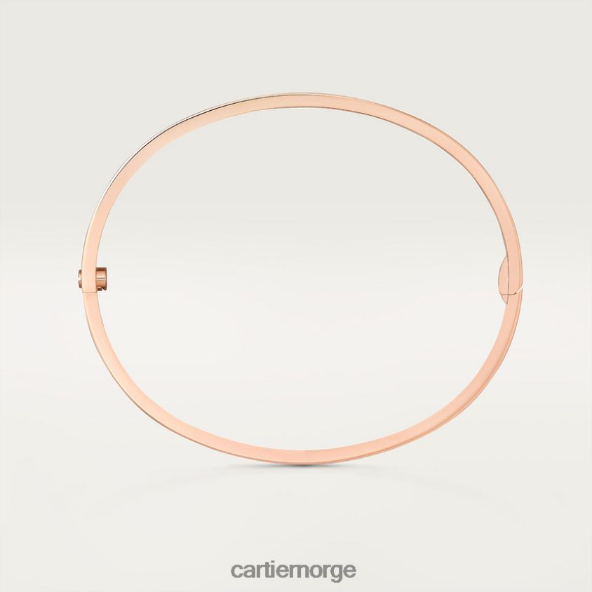 smykker Cartier kjærlighetsarmbånd, liten modell Rose gull F4466N166