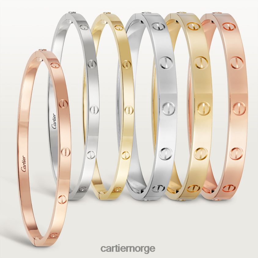 smykker Cartier kjærlighetsarmbånd, liten modell Rose gull F4466N166