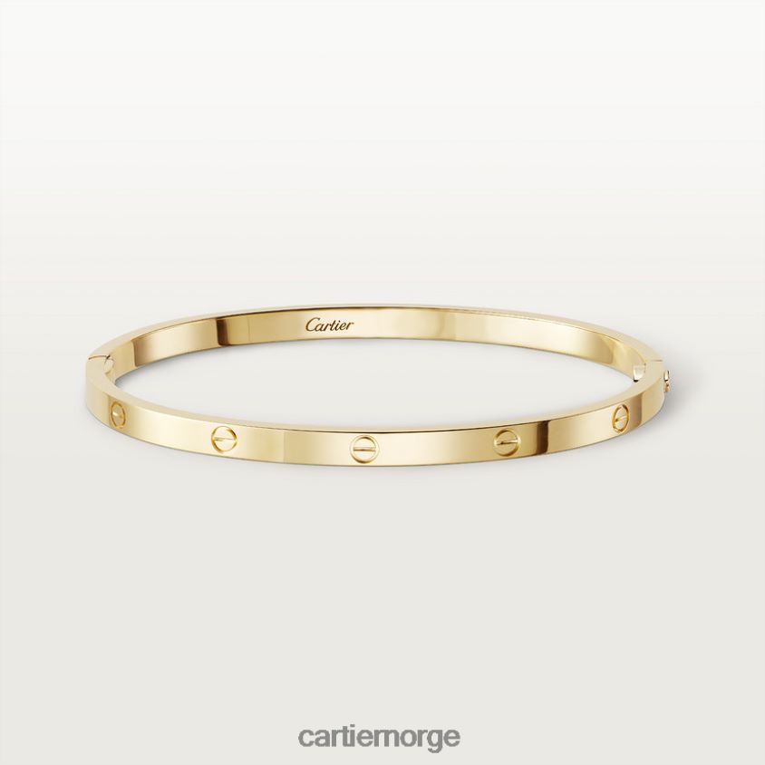 smykker Cartier kjærlighetsarmbånd, liten modell gult gull F4466N160