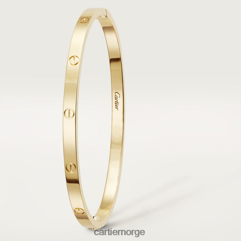 smykker Cartier kjærlighetsarmbånd, liten modell gult gull F4466N160