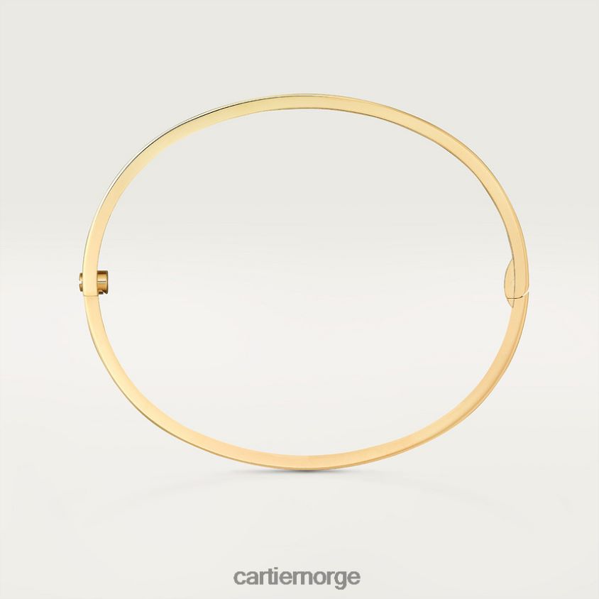 smykker Cartier kjærlighetsarmbånd, liten modell gult gull F4466N160