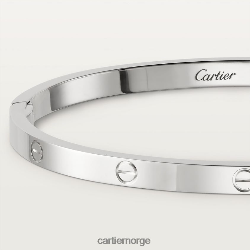 smykker Cartier kjærlighetsarmbånd, liten modell hvitt gull F4466N170