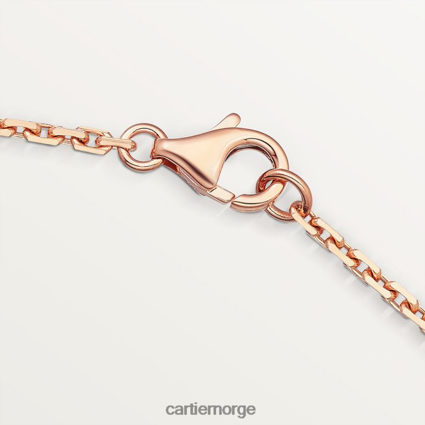 smykker Cartier elsker halskjede, diamanter Rose gull F4466N392