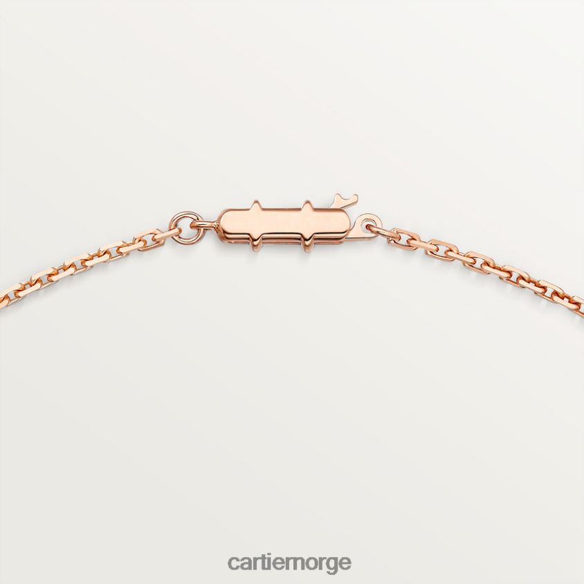 smykker Cartier kjærlighet halskjede Rose gull F4466N377