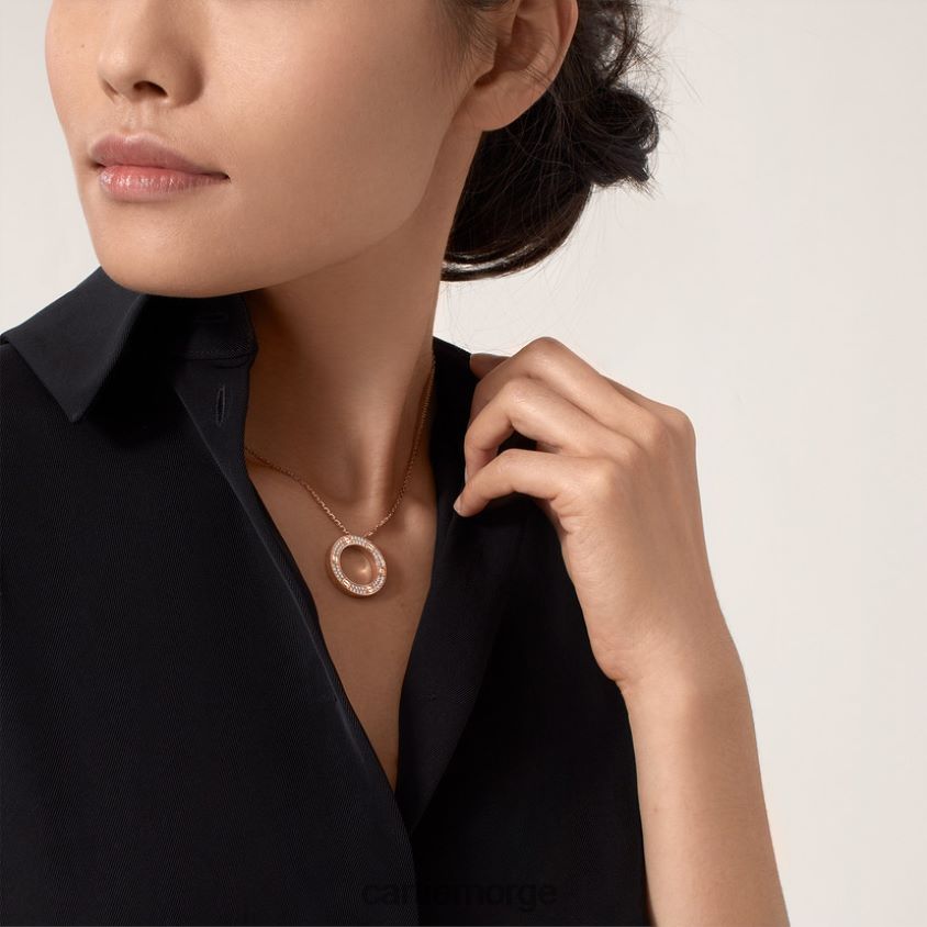 smykker Cartier kjærlighet halskjede Rose gull F4466N377