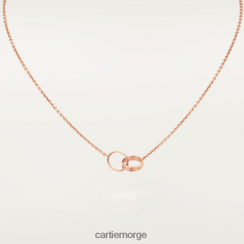 smykker Cartier kjærlighet halskjede Rose gull F4466N379