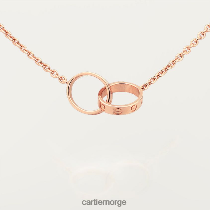 smykker Cartier kjærlighet halskjede Rose gull F4466N379