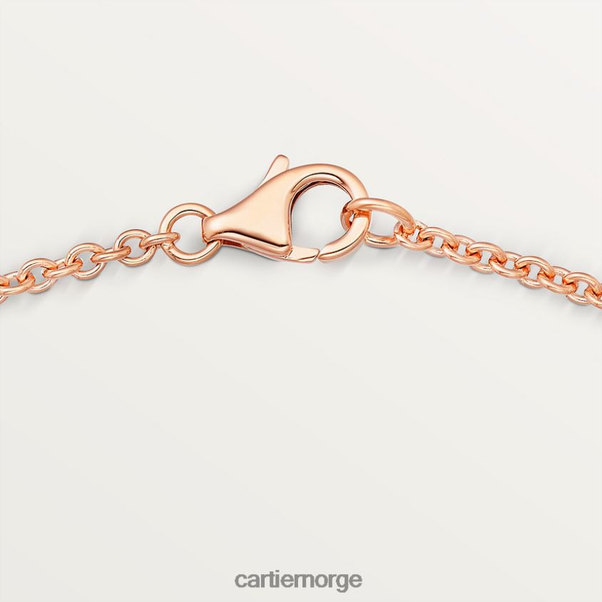 smykker Cartier kjærlighet halskjede Rose gull F4466N379