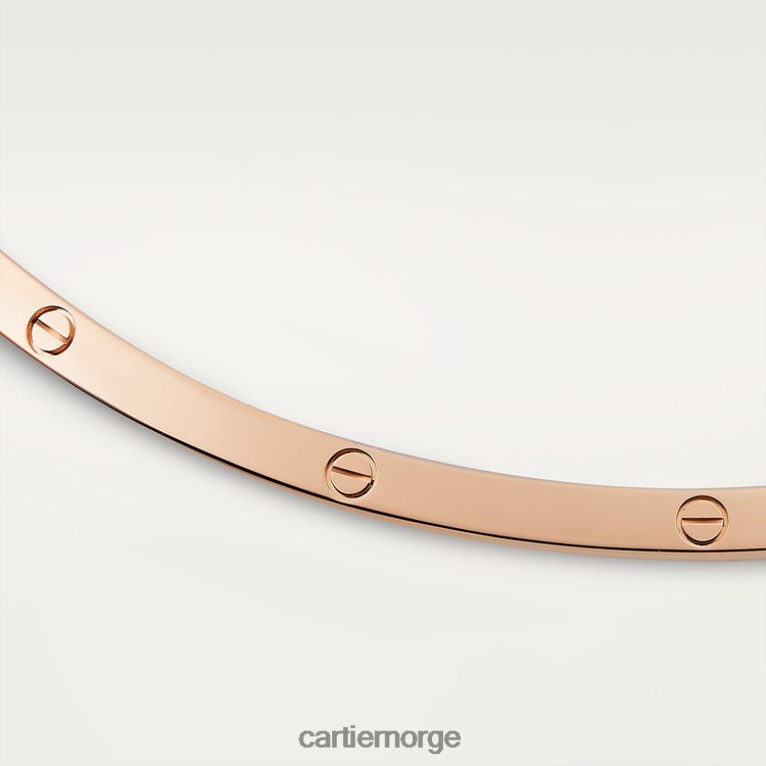 smykker Cartier kjærlighet halskjede Rose gull F4466N398