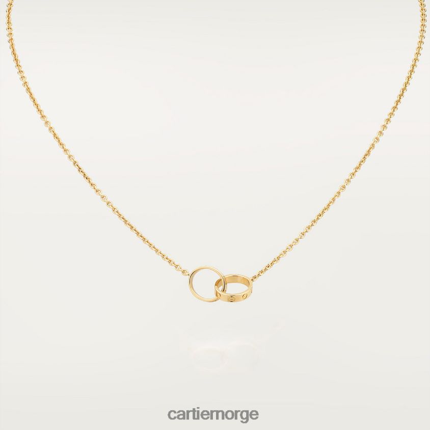 smykker Cartier kjærlighet halskjede gult gull F4466N378