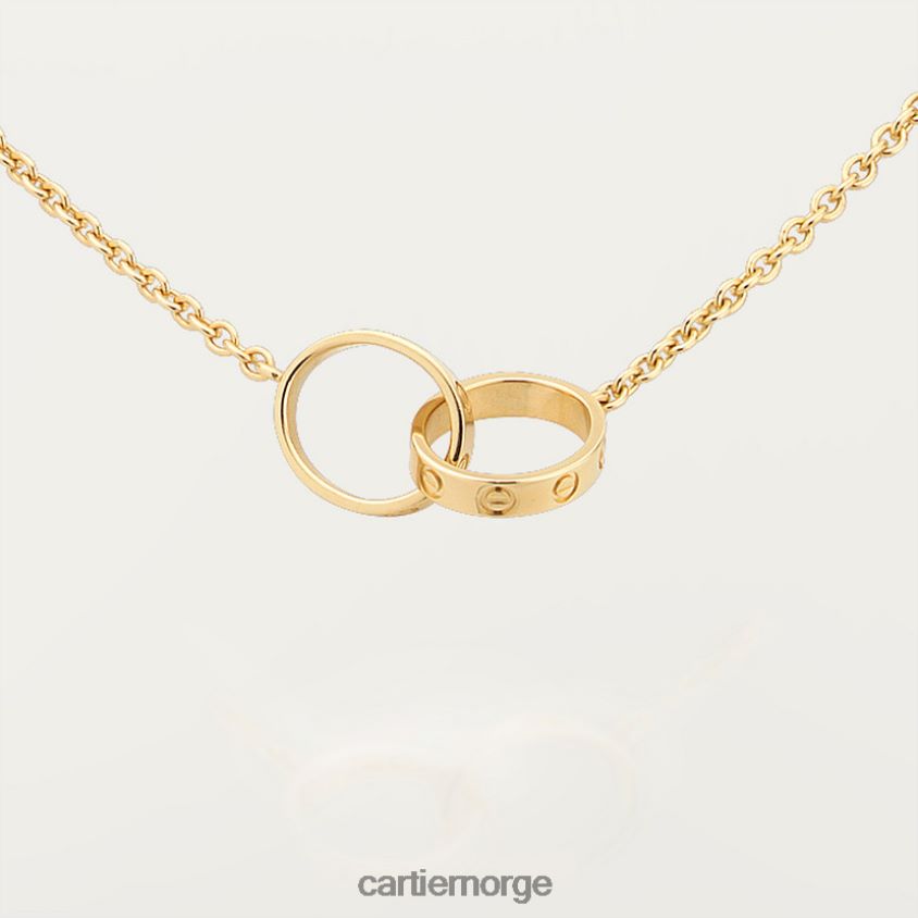 smykker Cartier kjærlighet halskjede gult gull F4466N378