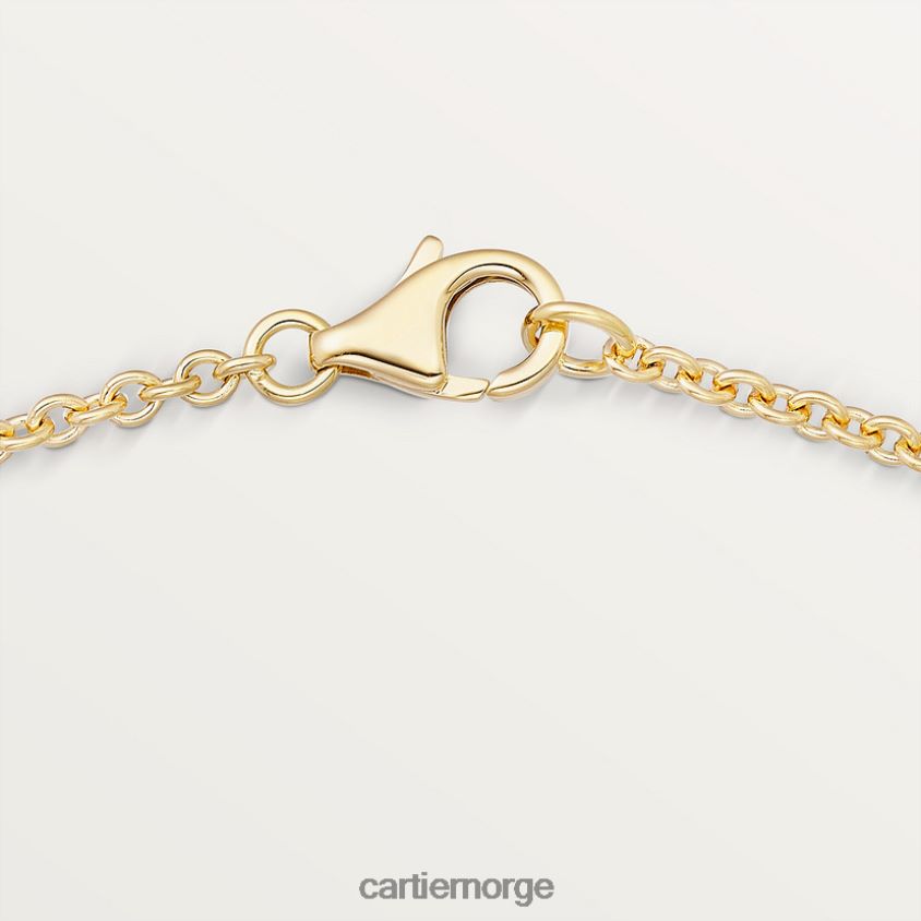 smykker Cartier kjærlighet halskjede gult gull F4466N378