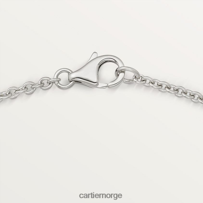 smykker Cartier kjærlighet halskjede hvitt gull F4466N387