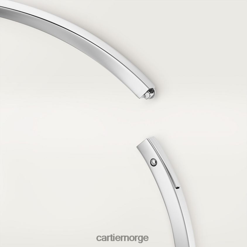 smykker Cartier kjærlighet halskjede hvitt gull F4466N399