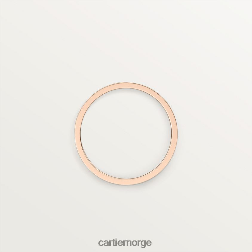 smykker Cartier elsker bryllup band Rose gull F4466N3