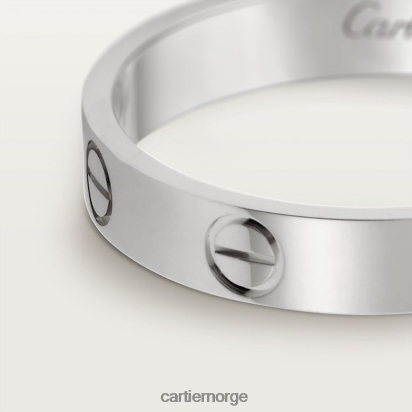 smykker Cartier elsker bryllup band hvitt gull F4466N2