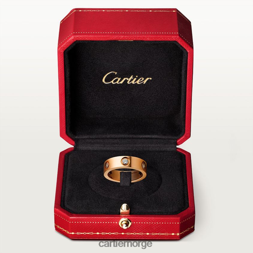 smykker Cartier kjærlighetsring Rose gull F4466N17
