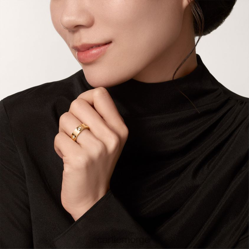 smykker Cartier kjærlighetsring Rose gull F4466N17