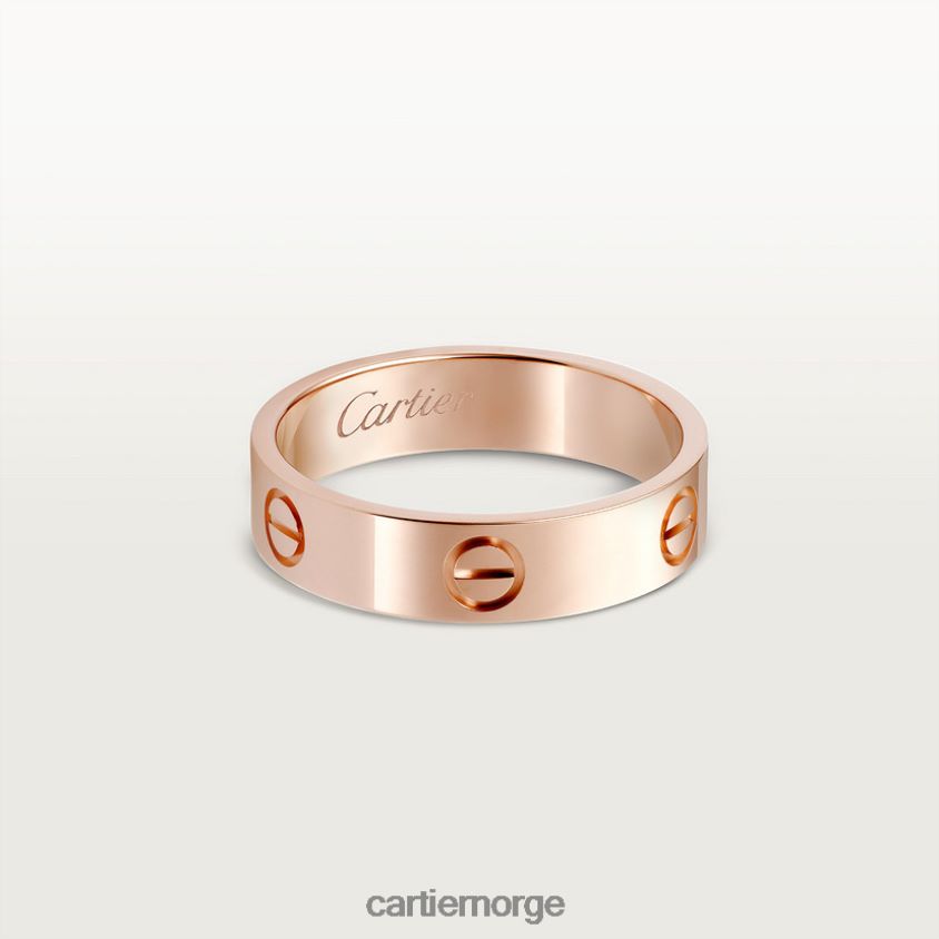 smykker Cartier kjærlighetsring Rose gull F4466N6