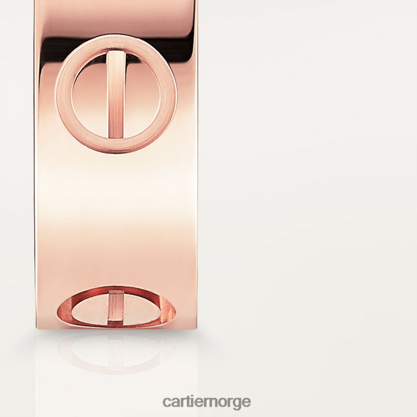 smykker Cartier kjærlighetsring Rose gull F4466N6