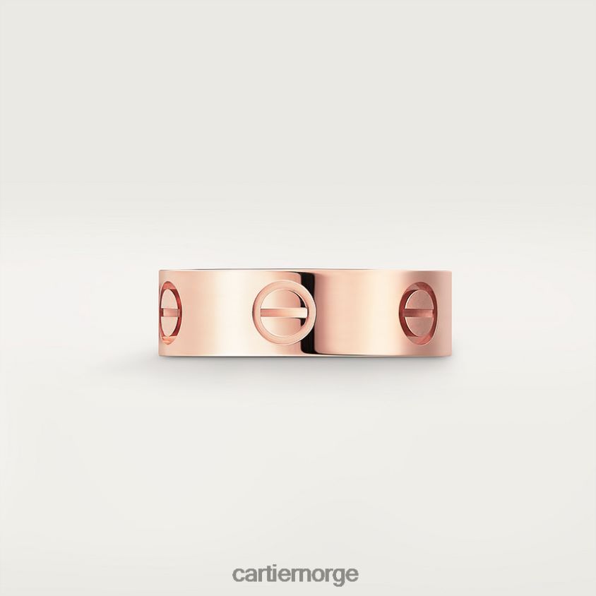 smykker Cartier kjærlighetsring Rose gull F4466N6