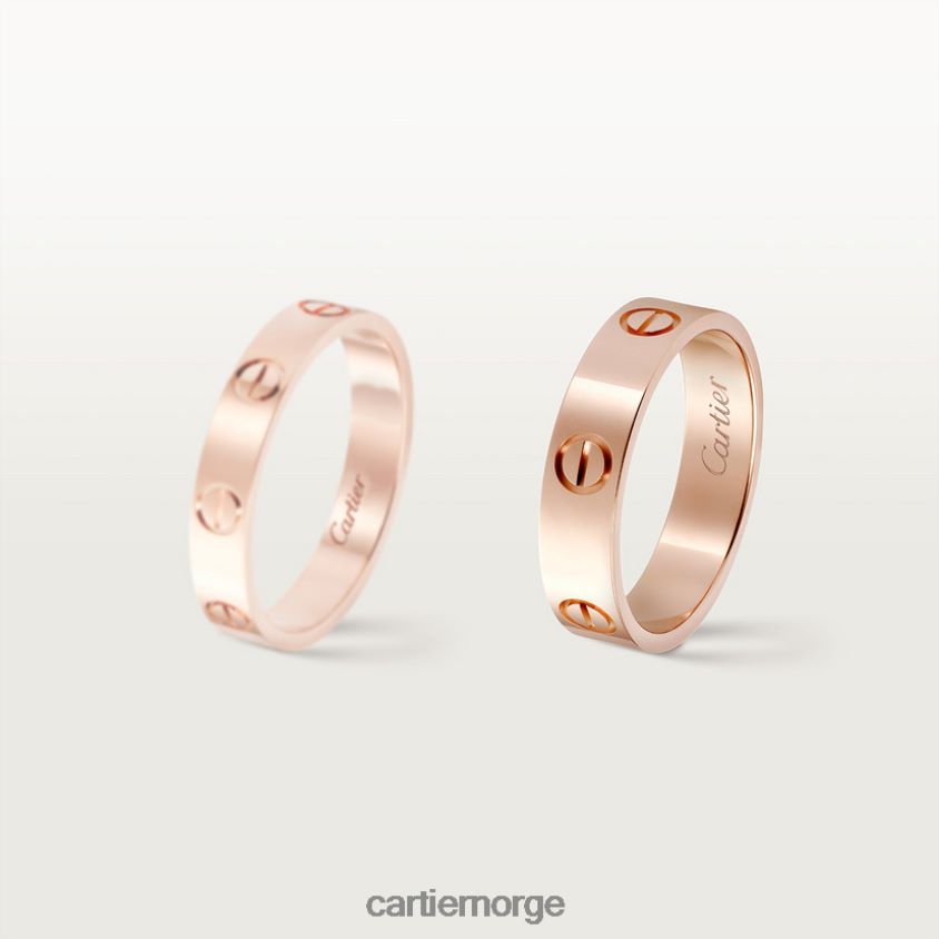 smykker Cartier kjærlighetsring Rose gull F4466N6