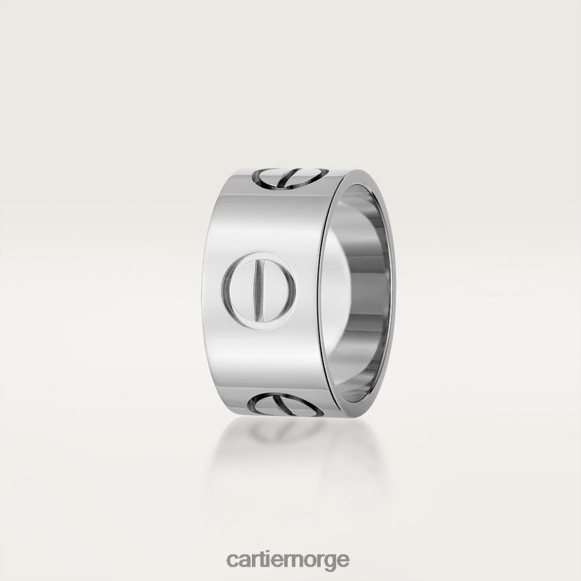 smykker Cartier kjærlighetsring hvitt gull F4466N13