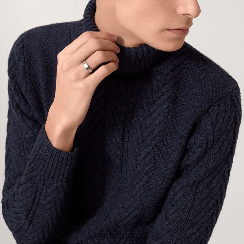 smykker Cartier kjærlighetsring hvitt gull F4466N5