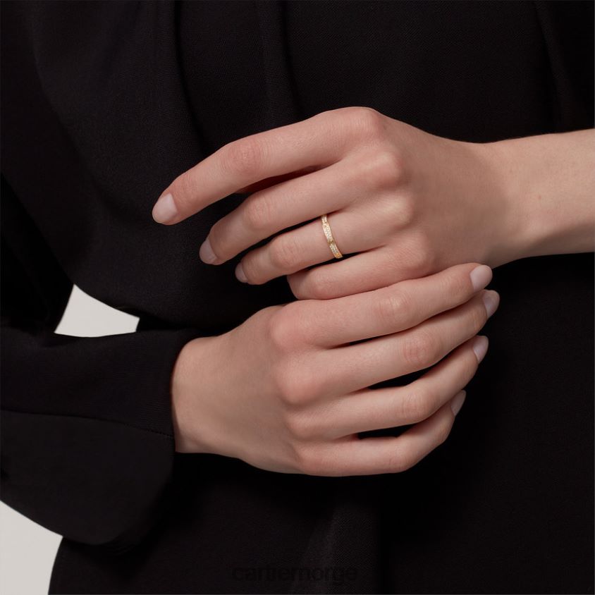 smykker Cartier kjærlighetsring, liten modell gult gull F4466N8