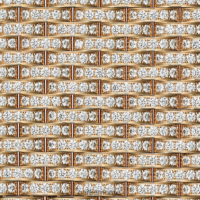 smykker Cartier agrafe mansjett armbånd stilig F4466N350